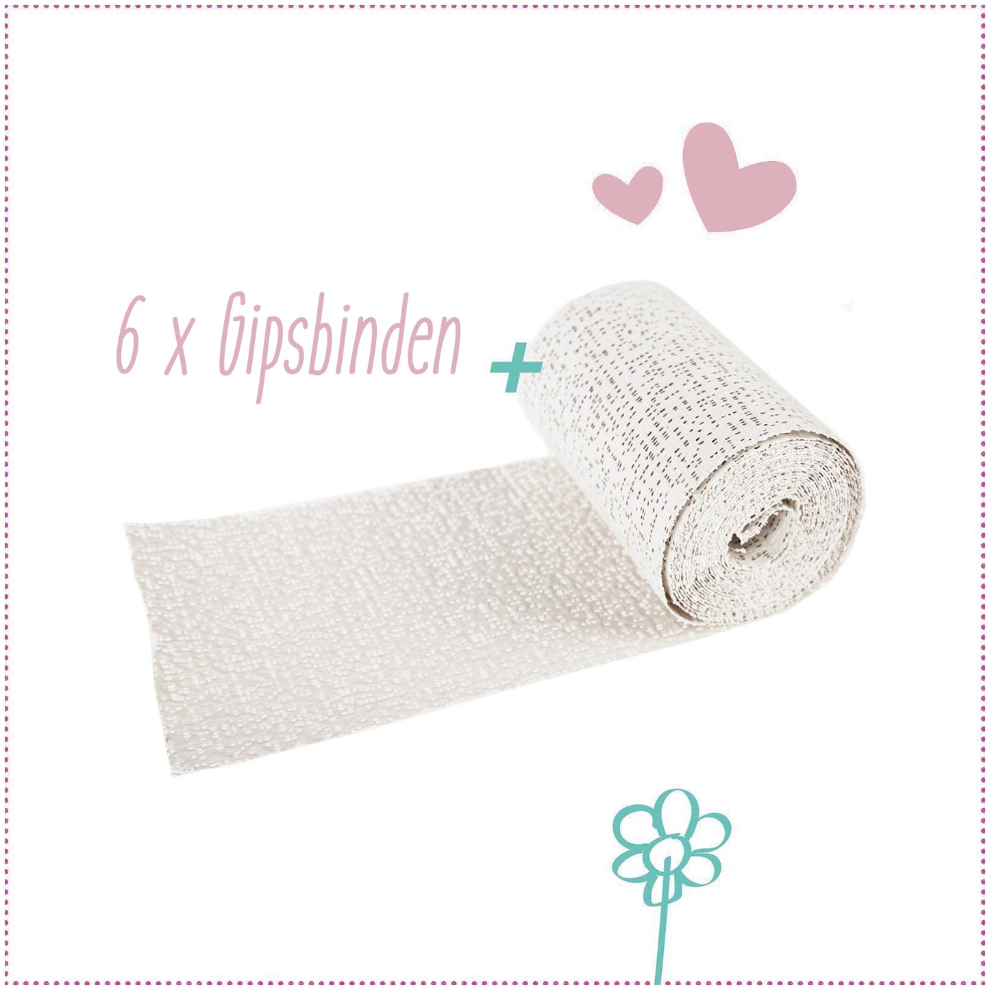 Babybauch Gipsabdruck Set für 3D Gips-Abdrücke 26-teilig inkl. Zubehör