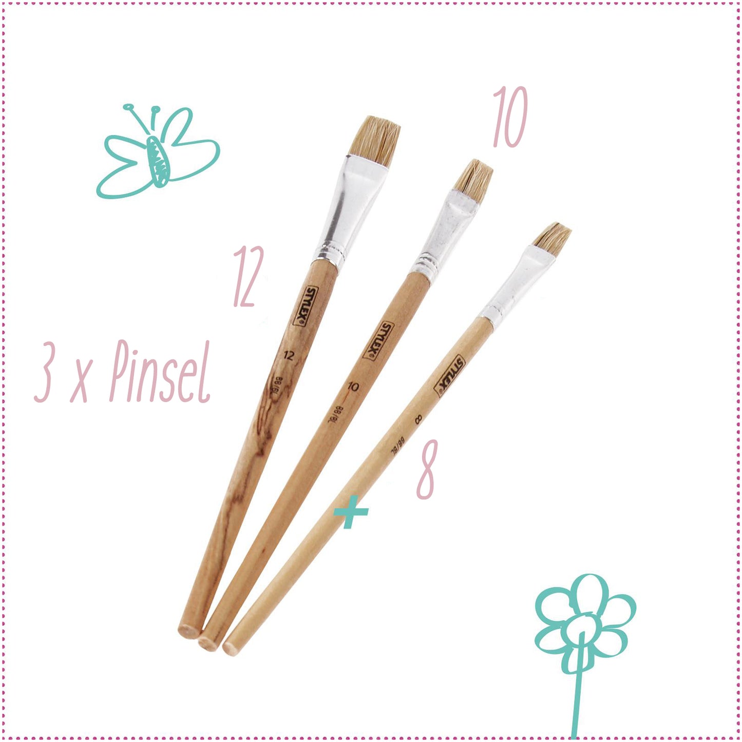 Babybauch Gipsabdruck Set für 3D Gips-Abdrücke 26-teilig inkl. Zubehör
